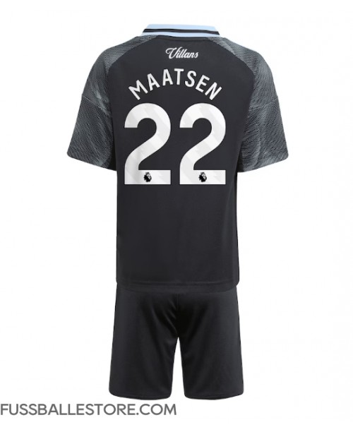 Günstige Aston Villa Ian Maatsen #22 Auswärts Trikotsatzt Kinder 2025-26 Kurzarm (+ Kurze Hosen) Günstige Aston Villa Ian Maatsen #22 Auswärts Trikotsatzt Kinder 2025-26 Kurzarm (+ Kurze Hosen)